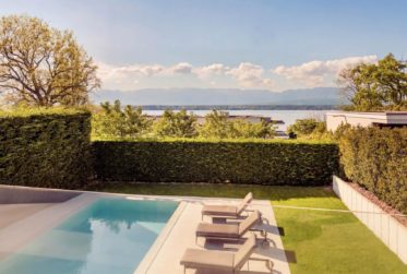 ANIÈRES - VILLA CONTEMPORAINE AVEC ACCÈS PRIVÉ AU LAC