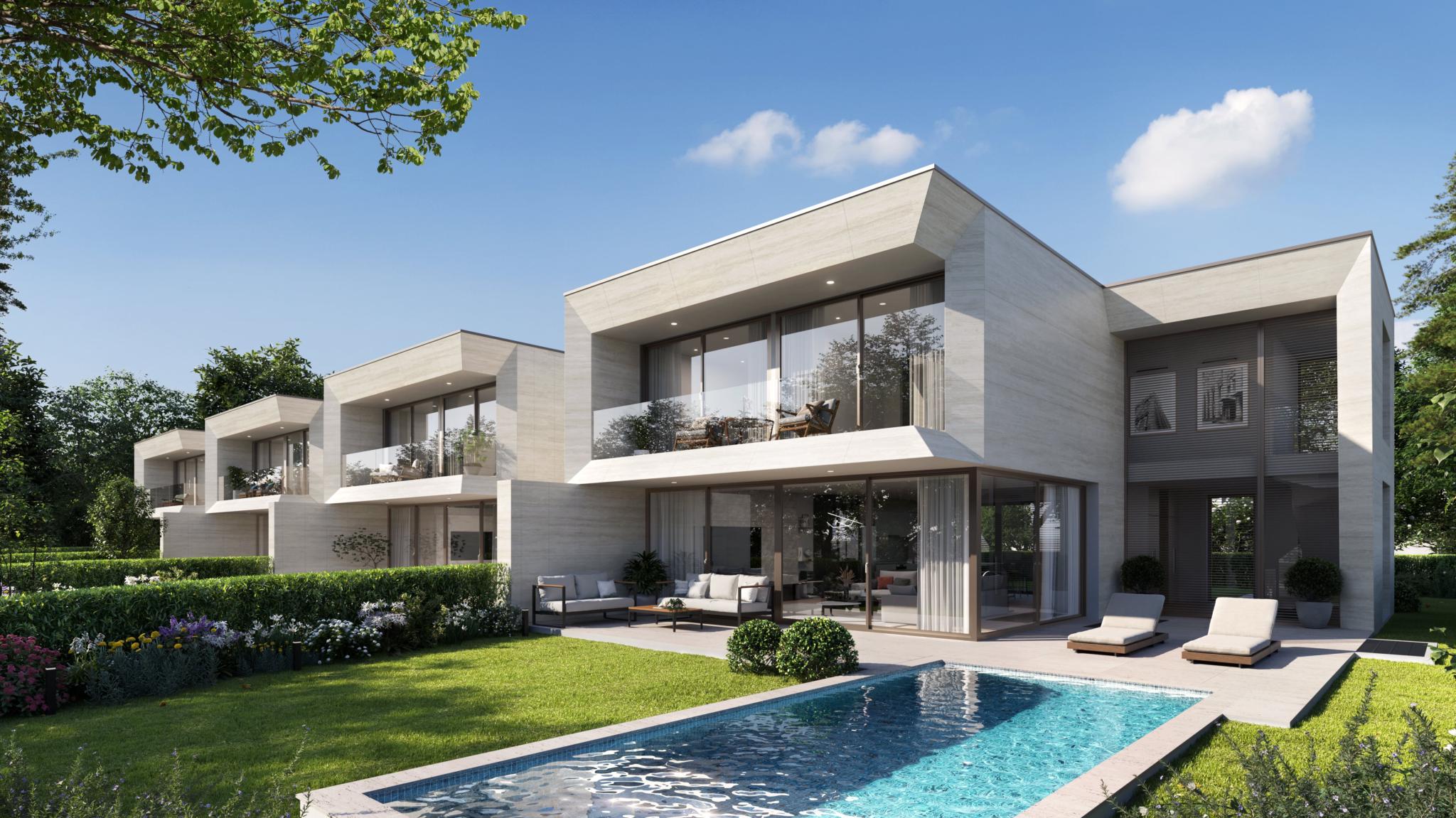 VANDOEUVRES/CHOULEX - LUXUEUSE VILLA C, PROMOTION AMAYA